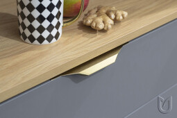 Úchytový profil Lori Černá broušená